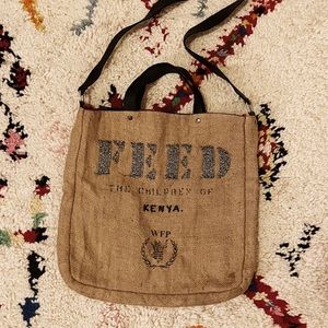 Feed Hemp Embellished Tote